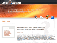 Tablet Screenshot of level3sys.com